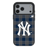 New York Yankees Plaid MagSafe Compatible Phone Case for Apple iPhone 17 Series