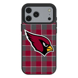 Arizona Cardinals Plaid MagSafe Compatible Phone Case for Apple iPhone 17 Series