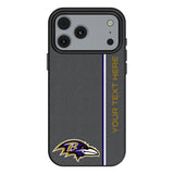 Baltimore Ravens Personalized Sidebard MagSafe Compatible Phone Case for Apple iPhone 17 Series