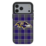 Baltimore Ravens Plaid MagSafe Compatible Phone Case for Apple iPhone 17 Series