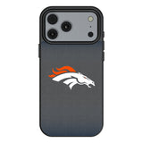 Denver Broncos Linen MagSafe Compatible Phone Case for Apple iPhone 17 Series