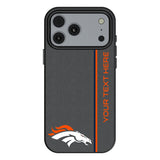 Denver Broncos Personalized Sidebard MagSafe Compatible Phone Case for Apple iPhone 17 Series