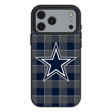 Dallas Cowboys Plaid MagSafe Compatible Phone Case for Apple iPhone 17 Series