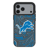 Detroit Lions Paisley MagSafe Compatible Phone Case for Apple iPhone 17 Series