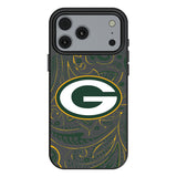 Green Bay Packers Paisley MagSafe Compatible Phone Case for Apple iPhone 17 Series