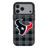 Houston Texans Plaid MagSafe Compatible Phone Case for Apple iPhone 17 Series