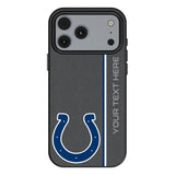 Indianapolis Colts Personalized Sidebard MagSafe Compatible Phone Case for Apple iPhone 17 Series