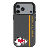 Kansas City Chiefs Personalized Sidebard MagSafe Compatible Phone Case for Apple iPhone 17 Series