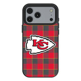 Kansas City Chiefs Plaid MagSafe Compatible Phone Case for Apple iPhone 17 Series
