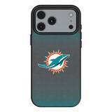 Miami Dolphins Linen MagSafe Compatible Phone Case for Apple iPhone 17 Series