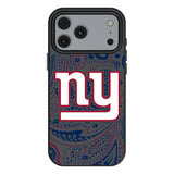New York Giants Paisley MagSafe Compatible Phone Case for Apple iPhone 17 Series