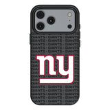 New York Giants Text Backdrop MagSafe Compatible Phone Case for Apple iPhone 17 Series