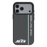 New York Jets Personalized Sidebard MagSafe Compatible Phone Case for Apple iPhone 17 Series