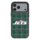 New York Jets Plaid MagSafe Compatible Phone Case for Apple iPhone 17 Series