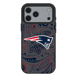 New England Patriots Paisley MagSafe Compatible Phone Case for Apple iPhone 17 Series