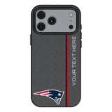 New England Patriots Personalized Sidebard MagSafe Compatible Phone Case for Apple iPhone 17 Series