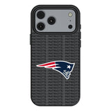 New England Patriots Text Backdrop MagSafe Compatible Phone Case for Apple iPhone 17 Series