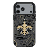 New Orleans Saints Paisley MagSafe Compatible Phone Case for Apple iPhone 17 Series