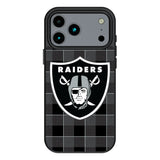 Las Vegas Raiders Plaid MagSafe Compatible Phone Case for Apple iPhone 17 Series