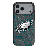Philadelphia Eagles Paisley MagSafe Compatible Phone Case for Apple iPhone 17 Series
