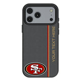 San Francisco 49ers Personalized Sidebard MagSafe Compatible Phone Case for Apple iPhone 17 Series