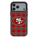 San Francisco 49ers Plaid MagSafe Compatible Phone Case for Apple iPhone 17 Series