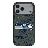 Seattle Seahawks Paisley MagSafe Compatible Phone Case for Apple iPhone 17 Series