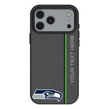 Seattle Seahawks Personalized Sidebard MagSafe Compatible Phone Case for Apple iPhone 17 Series