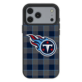 Tennessee Titans Plaid MagSafe Compatible Phone Case for Apple iPhone 17 Series
