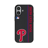 Philadelphia Phillies Personalized Sidebard MagSafe Compatible Phone Case for Apple iPhone 17 Series