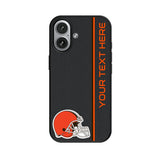 Cleveland Browns Personalized Sidebard MagSafe Compatible Phone Case for Apple iPhone 17 Series