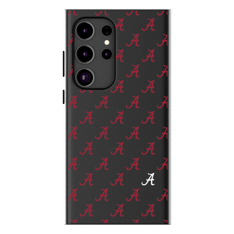 University of Alabama Crimson Tide Script A Fashion Pattern MagSafe Compatible Phone Case for Samsung Galaxy-0