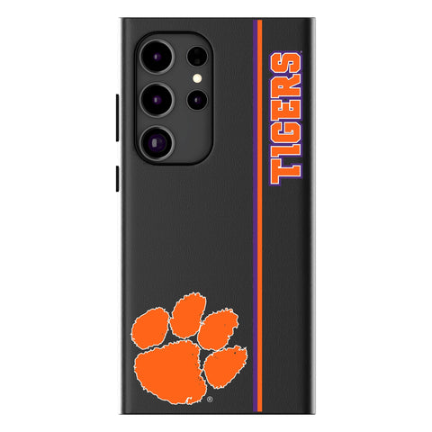 Clemson University Tigers Sidebar MagSafe Compatible Phone Case for Samsung Galaxy