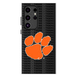 Clemson University Tigers Text Backdrop MagSafe Compatible Phone Case for Samsung Galaxy