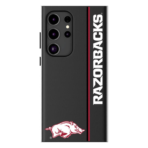 University of Arkansas Fayetteville Razorbacks Sidebar MagSafe Compatible Phone Case for Samsung Galaxy
