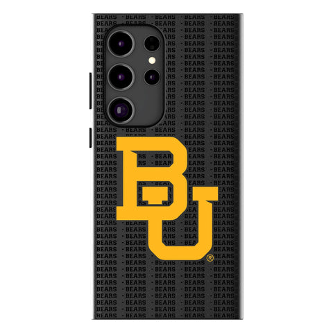 Baylor University Bears Text Backdrop MagSafe Compatible Phone Case for Samsung Galaxy