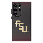 Florida State University Seminoles Athletic Wordmark Linen MagSafe Compatible Phone Case for Samsung Galaxy