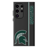 Michigan State University Spartans Sidebar MagSafe Compatible Phone Case for Samsung Galaxy