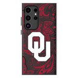 University of Oklahoma Sooners Paisley MagSafe Compatible Phone Case for Samsung Galaxy
