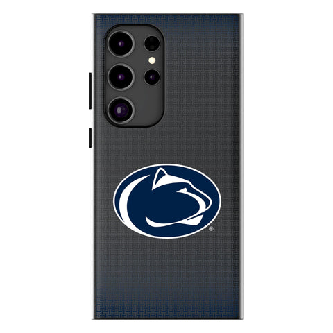 Pennsylvania State University Nittany Lions Linen MagSafe Compatible Phone Case for Samsung Galaxy