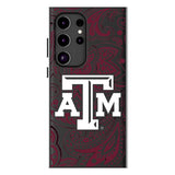 Texas A&M University Aggies Paisley MagSafe Compatible Phone Case for Samsung Galaxy