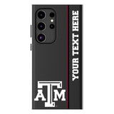 Texas A&M University Aggies Personalized Sidebard MagSafe Compatible Phone Case for Samsung Galaxy