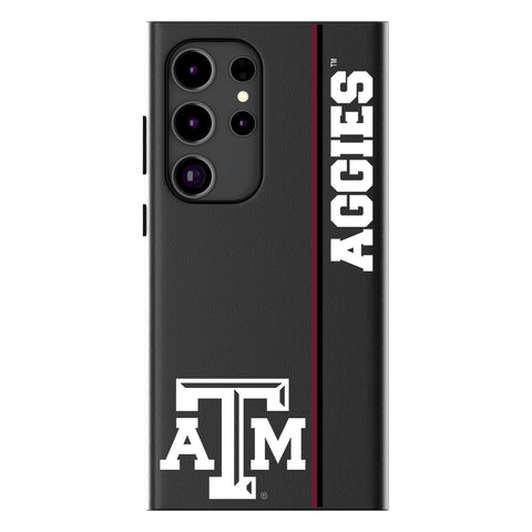 Texas A&M University Aggies Sidebar MagSafe Compatible Phone Case for Samsung Galaxy