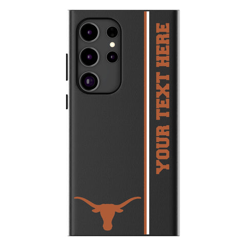University of Texas Longhorns Personalized Sidebard MagSafe Compatible Phone Case for Samsung Galaxy