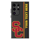 University of Southern California Trojans Personalized Sidebard MagSafe Compatible Phone Case for Samsung Galaxy