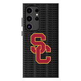 University of Southern California Trojans Text Backdrop MagSafe Compatible Phone Case for Samsung Galaxy