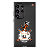 Baltimore Orioles 1954-1963 - Cooperstown Collection Linen MagSafe Compatible Phone Case for Samsung Galaxy