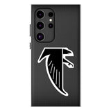 Atlanta Falcons Classic Linen MagSafe Compatible Phone Case for Samsung Galaxy
