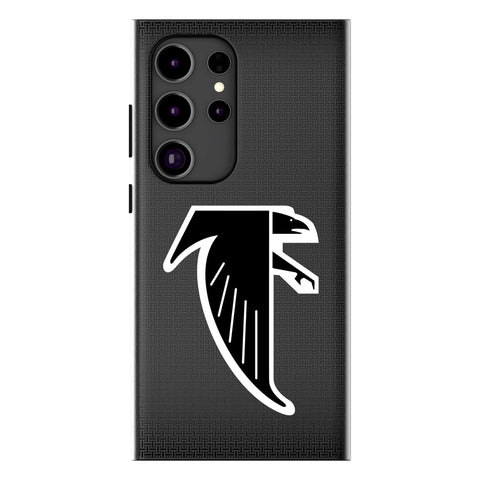 Atlanta Falcons Classic Linen MagSafe Compatible Phone Case for Samsung Galaxy