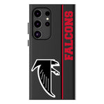 Atlanta Falcons Classic Sidebar MagSafe Compatible Phone Case for Samsung Galaxy